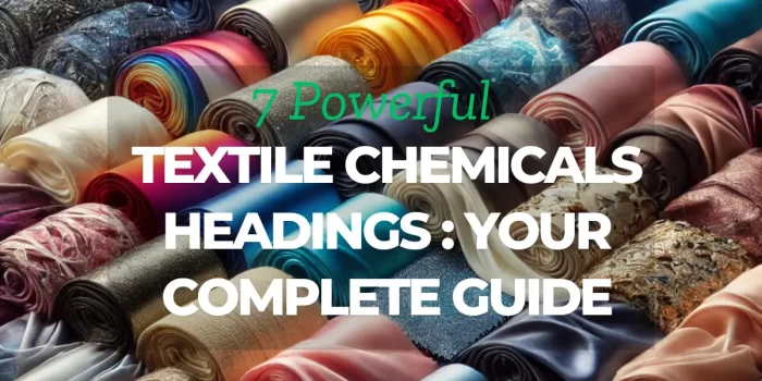 textile chemicals headings