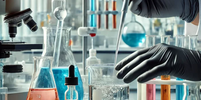 formulation of textile chemicals flowchart