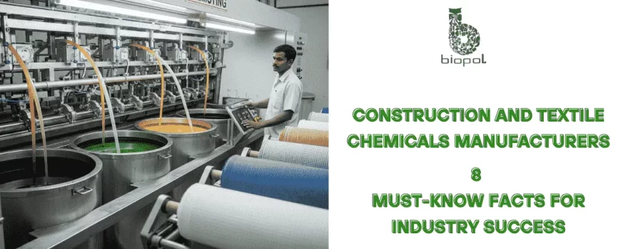 Machinery applying dyeing auxiliaries or functional finishes to fabrics. - construction and textile chemicals manufacturers 1