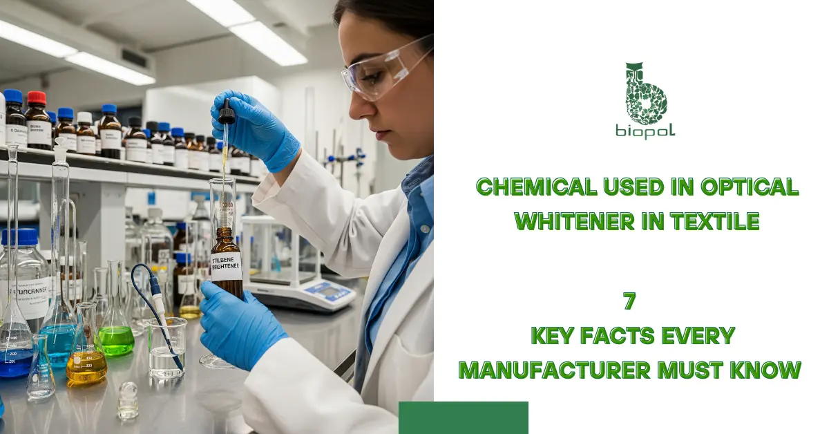 Chemical Used in Optical Whitener in Textile: 7 Key Facts Every Manufacturer Must Know