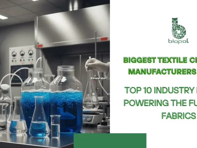 Biggest Textile Chemicals Manufacturers in India: Top 10 Industry Leaders Powering the Future of Fabrics
