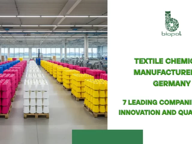 Textile Chemicals Manufacturers in Germany: 7 Leading Companies Driving Innovation and Quality in 2025