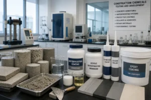 Construction chemicals testing laboratory setup-Chemical Engineering in Construction 1