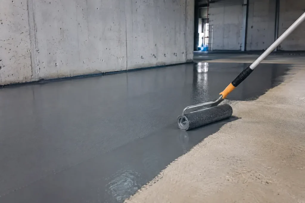 ndustrial Floor Coating in Progress-Industrial Waterproofing Products (IWP) 2