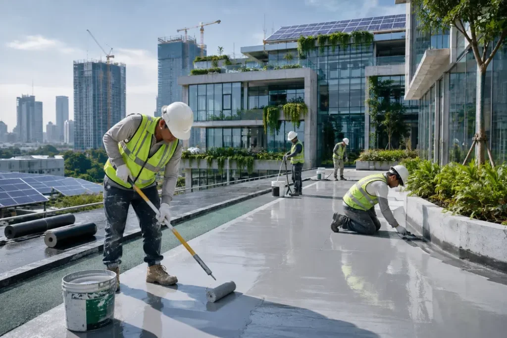Rooftop Coating Above the City-Construction Chemicals Market 3