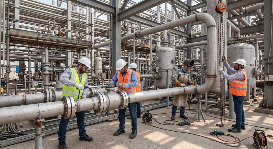 Process Piping Installation-Chemical & Petrochemical Construction Consulting 2