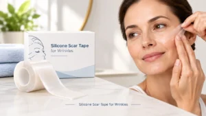 silicone scar tape for wrinkles used for skin care and anti-aging benefits.